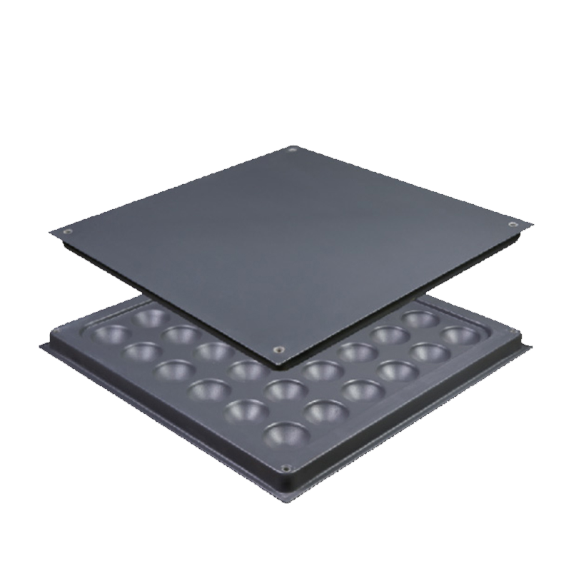 漫池陶瓷防静电架空地板：800×800mm大规格，指挥大厅专用